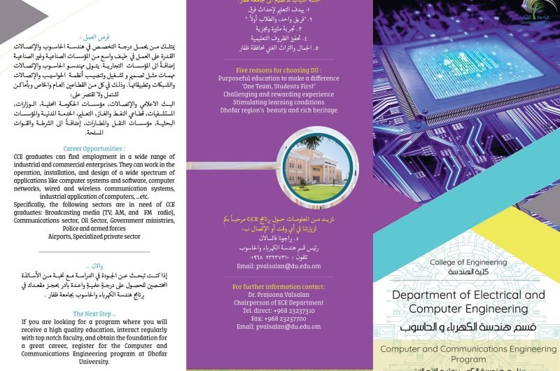 Computer Engineering Program in English Computer Engineering Program in English